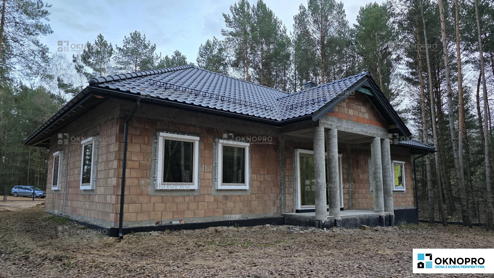Montaż okien w warstwie izolacji na Marbet CBM. Zobacz naszą realizację w Piotrkowie Trybunalskim